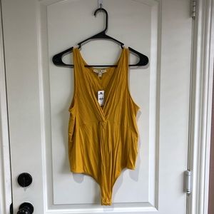 Twist front bodysuit